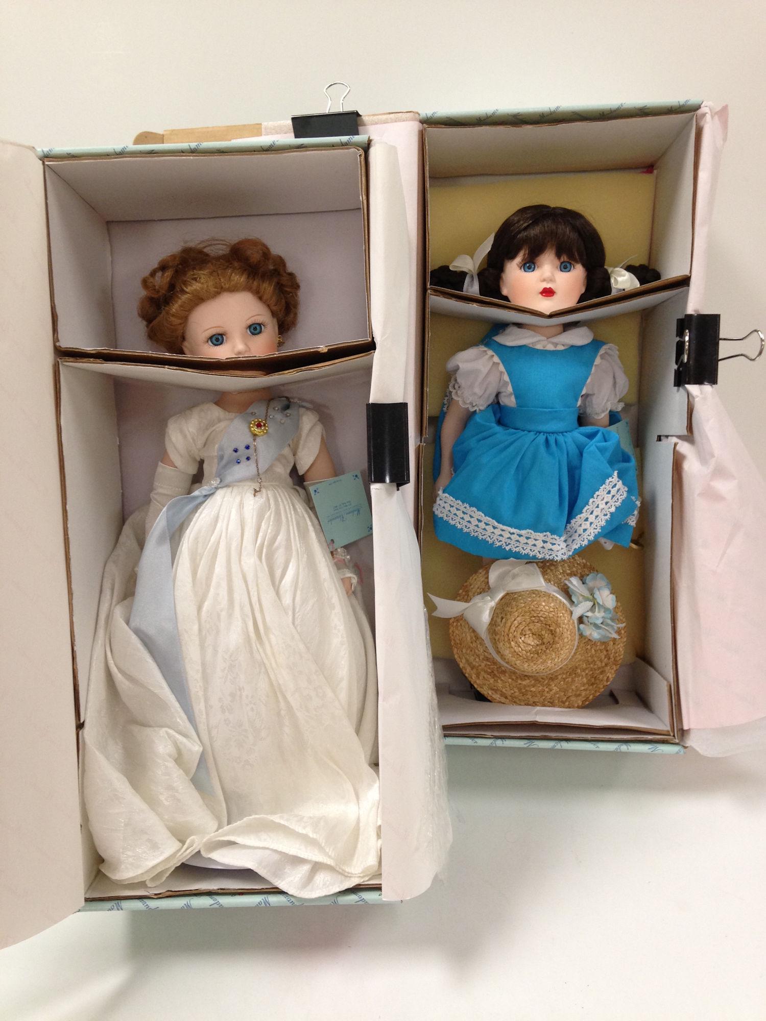 2 BOXED MADAME ALEXANDER DOLLS INCLUDING PORCELAIN (1 of 1)