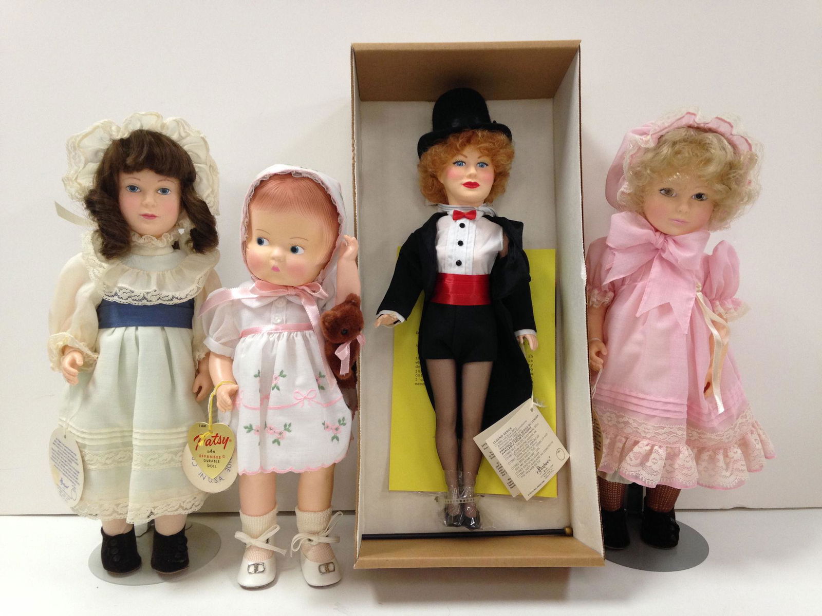 LOT 4 BOXED EFFANBEE DOLLS. ALL ITEMS ARE SOLD AS IS. (1 of 1)