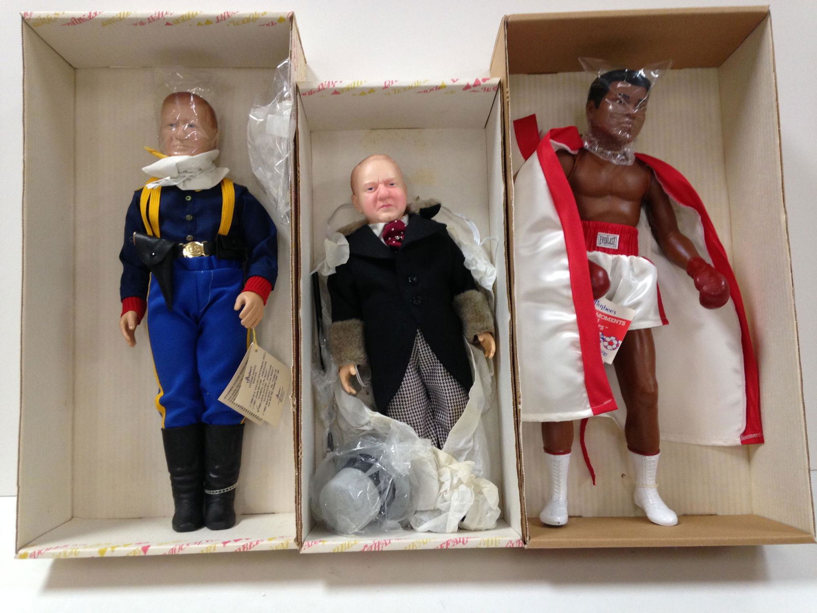 3 BOXED EFFANBEE CHARACTER DOLLS. ALL ITEMS ARE SOLD AS (1 of 1)