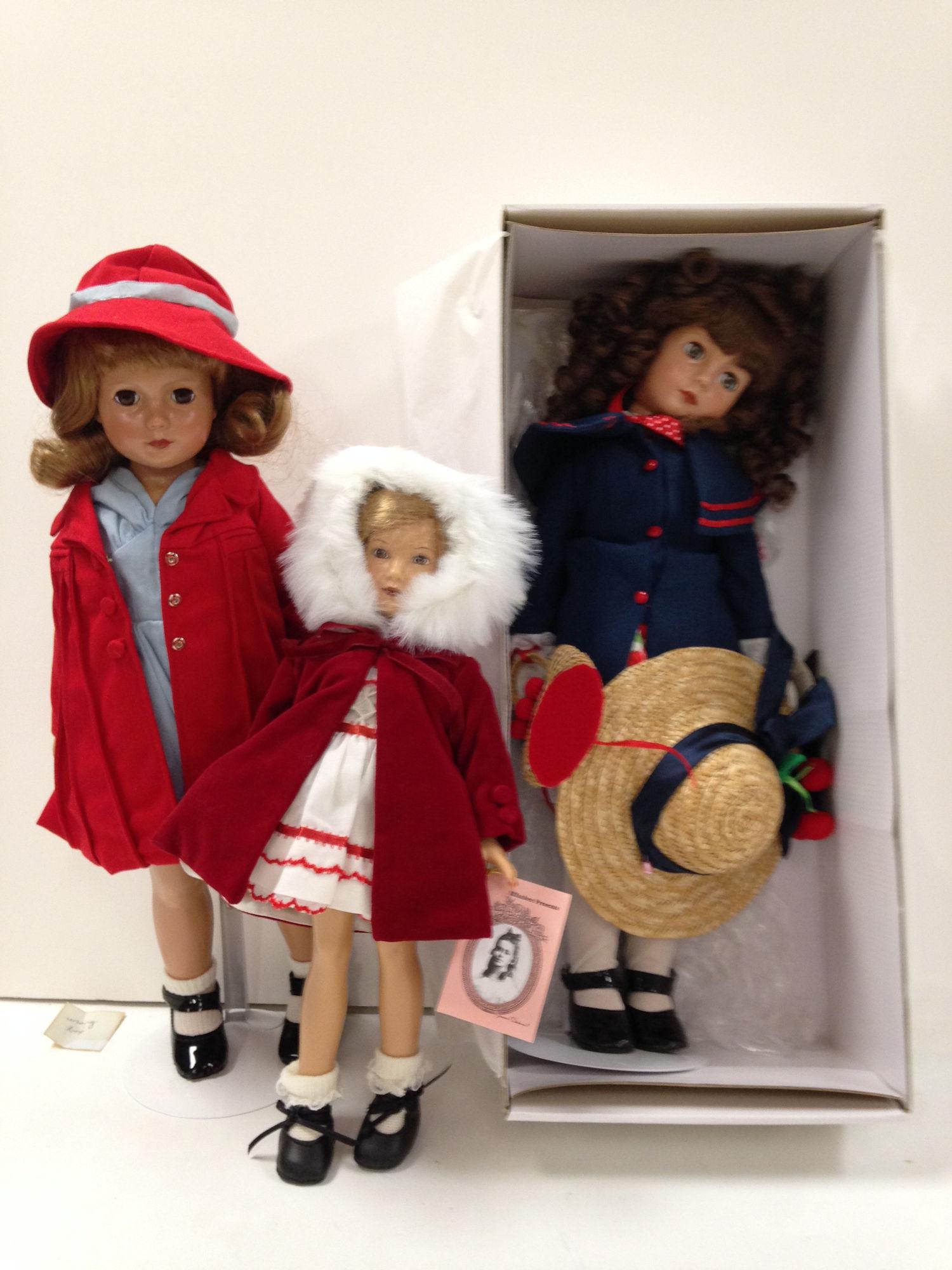 3 BOXED EFFANBEE DOLLS INCLUDING AMERICAN CHILD STAMP (1 of 1)
