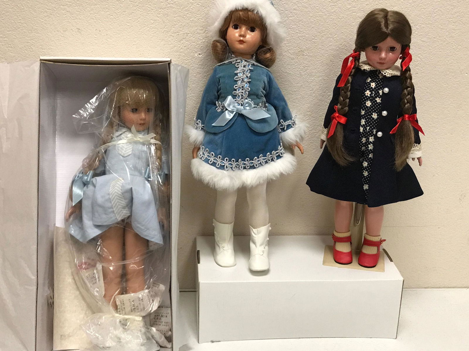 3 BOXED EFFANBEE DOLLS INCLUDING AMERICAN CHILD. ALL (1 of 1)