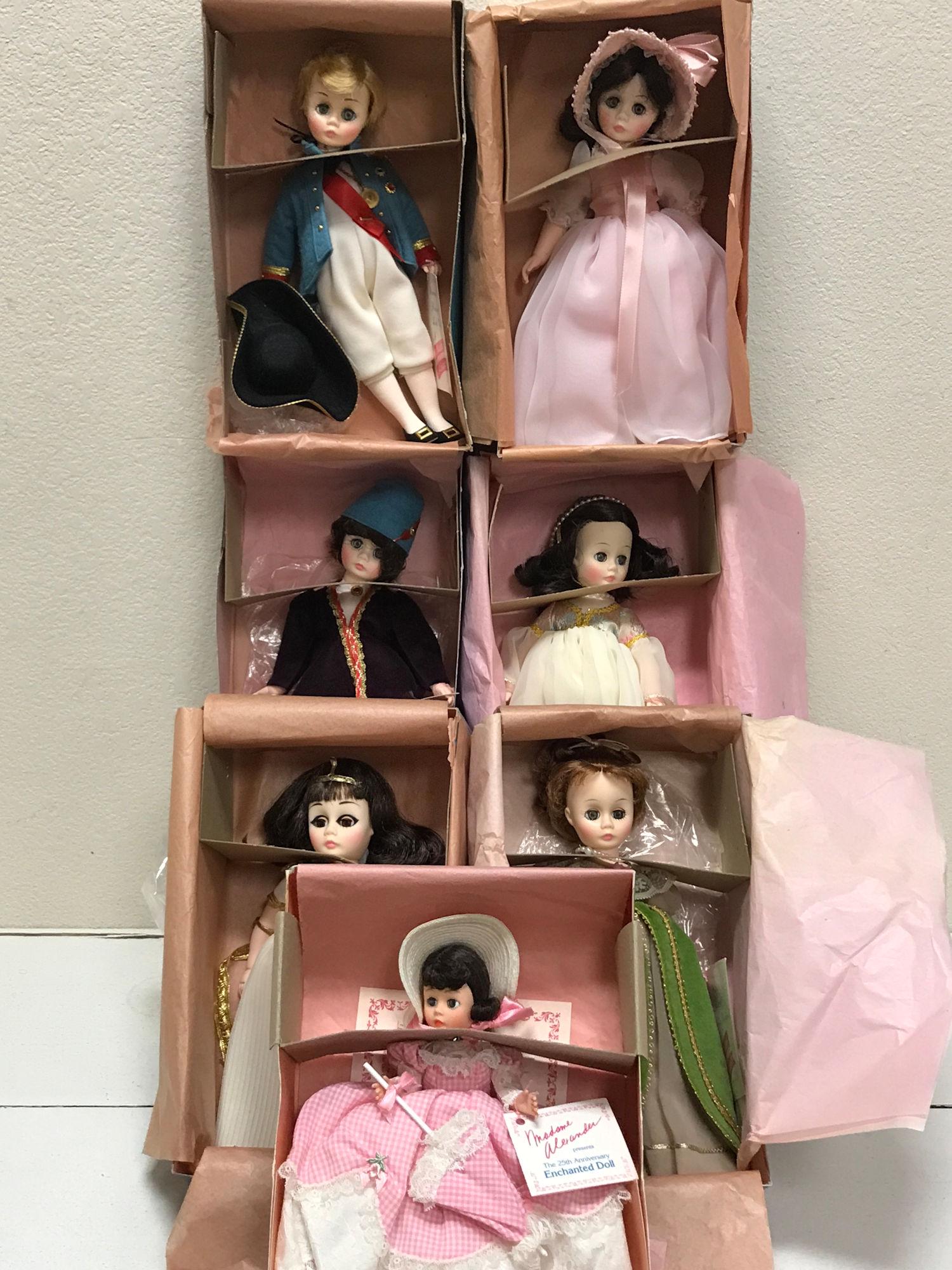 LOT 7 BOXED MADAME ALEXANDER DOLLS INCLUDING THE (1 of 1)