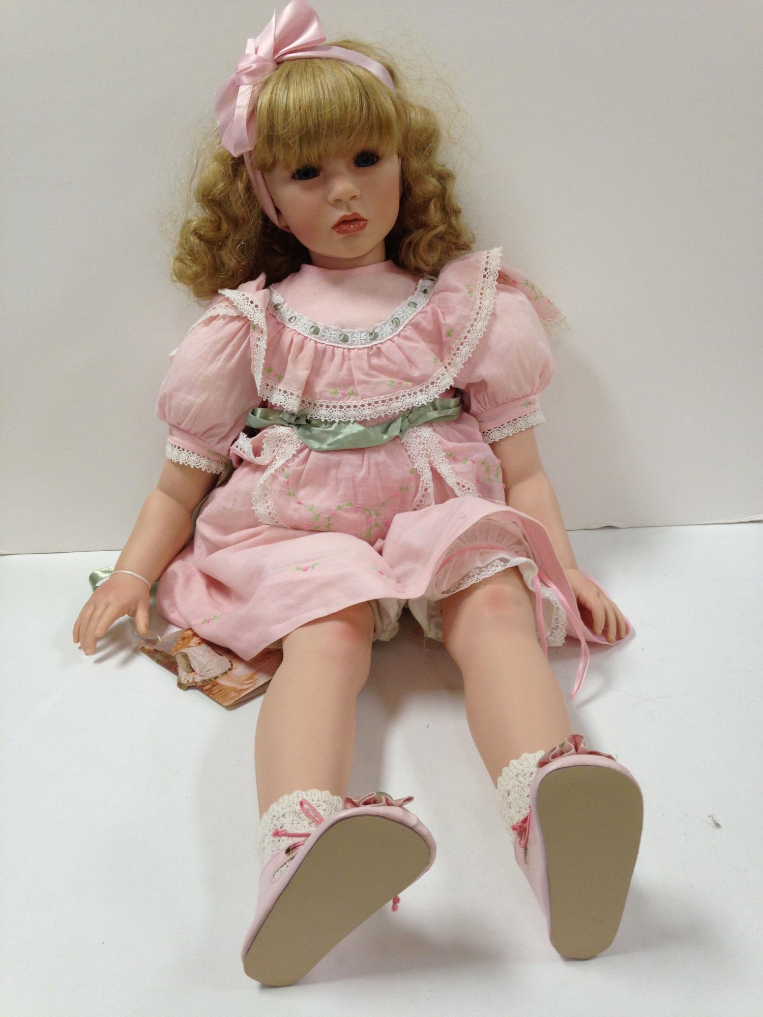 GREAT AMERICAN DOLL COMPANY JUSTINE DOLL BY BRUNO (1 of 1)