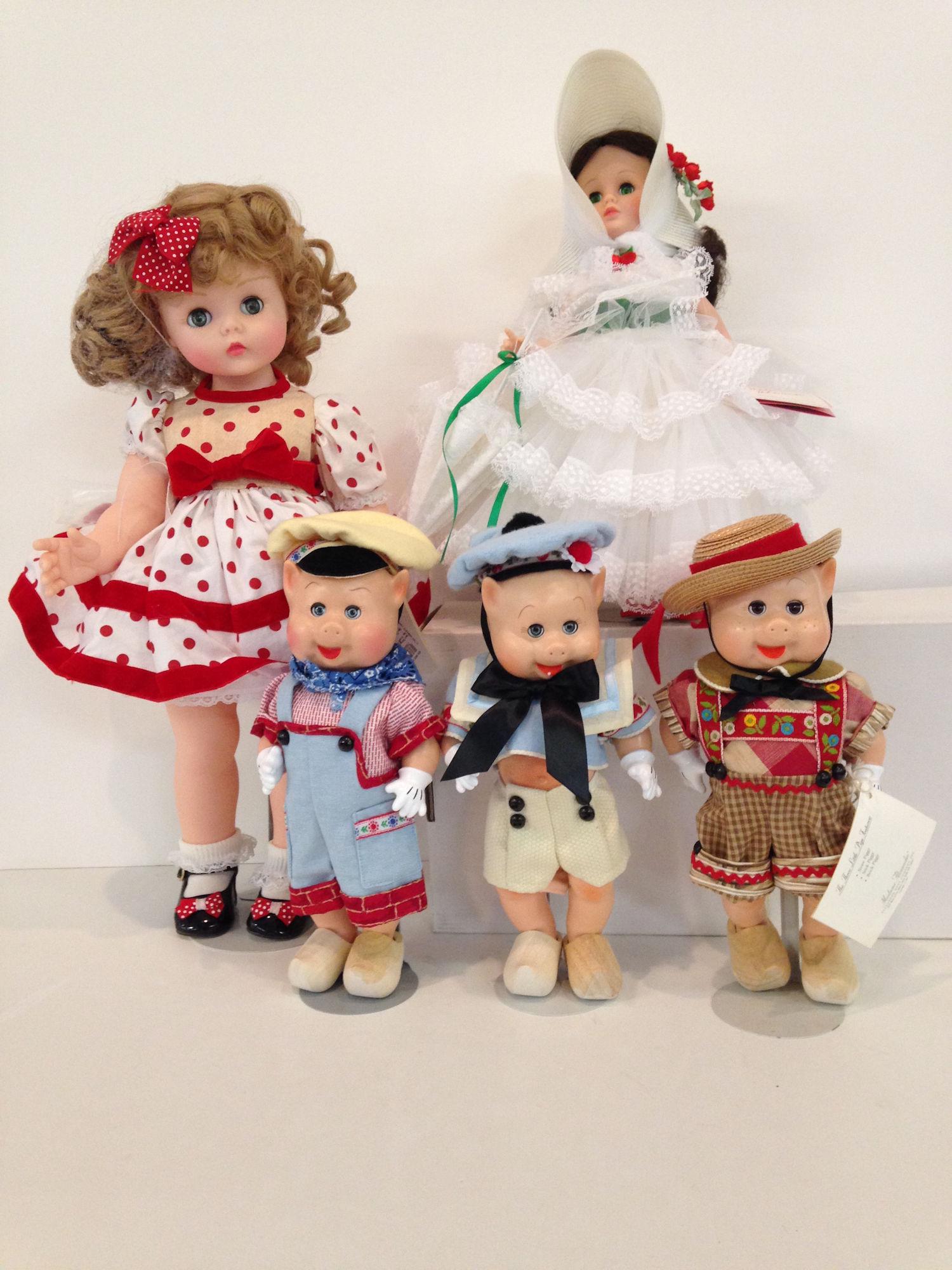 3 BOXED MADAME ALEXANDER DOLLS INCLUDING THE 3 LITTLE (1 of 1)