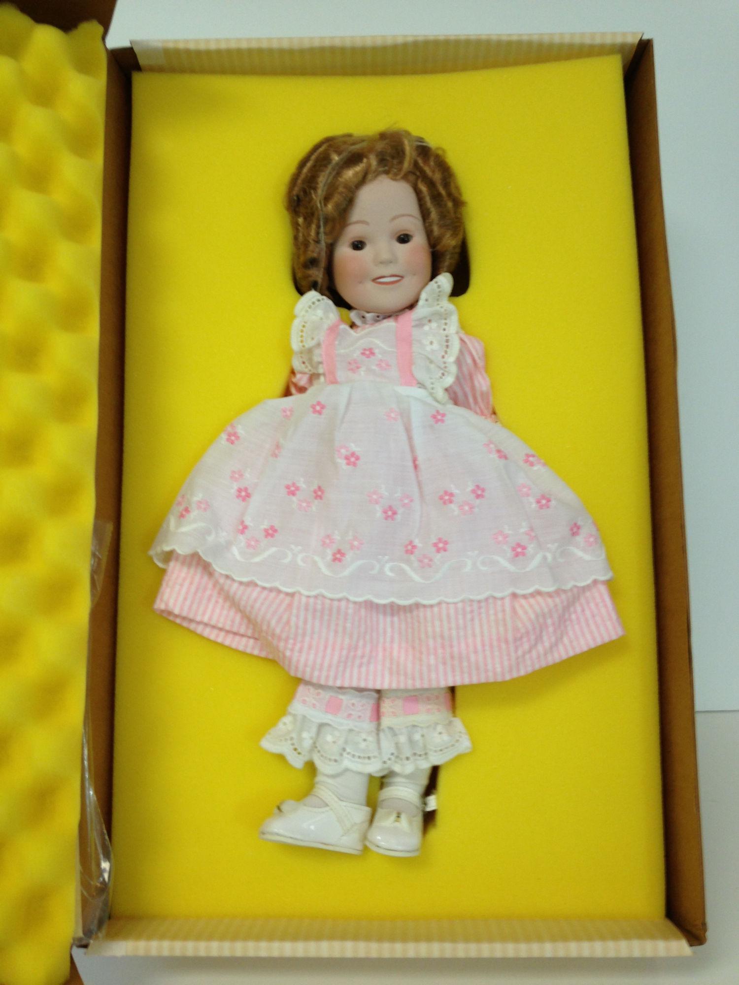 LIMITED EDITION PORCELAIN SHIRLEY TEMPLE DOLL BY IDEAL (1 of 1)