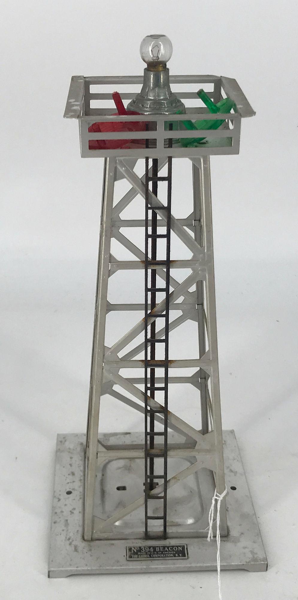 LIONEL O GAUGE POST WAR 394 BEACON TOWER MISSING (1 of 3)