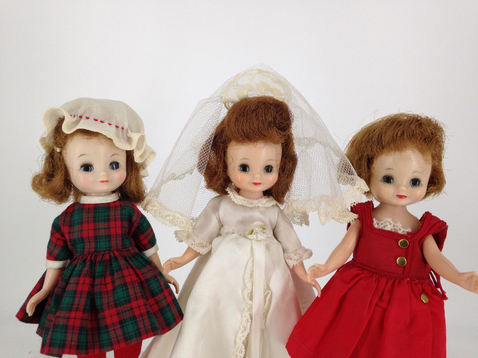 (3) 8" AMERICAN CHARACTER HARD PLASTIC BETSY MCCALL (1 of 2)