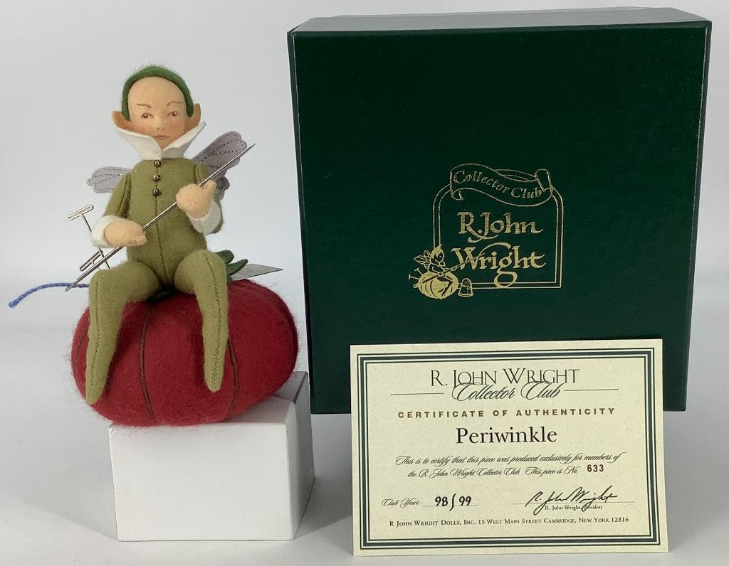 R. John Wright logo "Periwinkle". Made exclusively for (1 of 1)