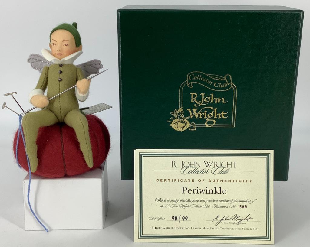 R. John Wright logo "Periwinkle". Made exclusively for (1 of 1)