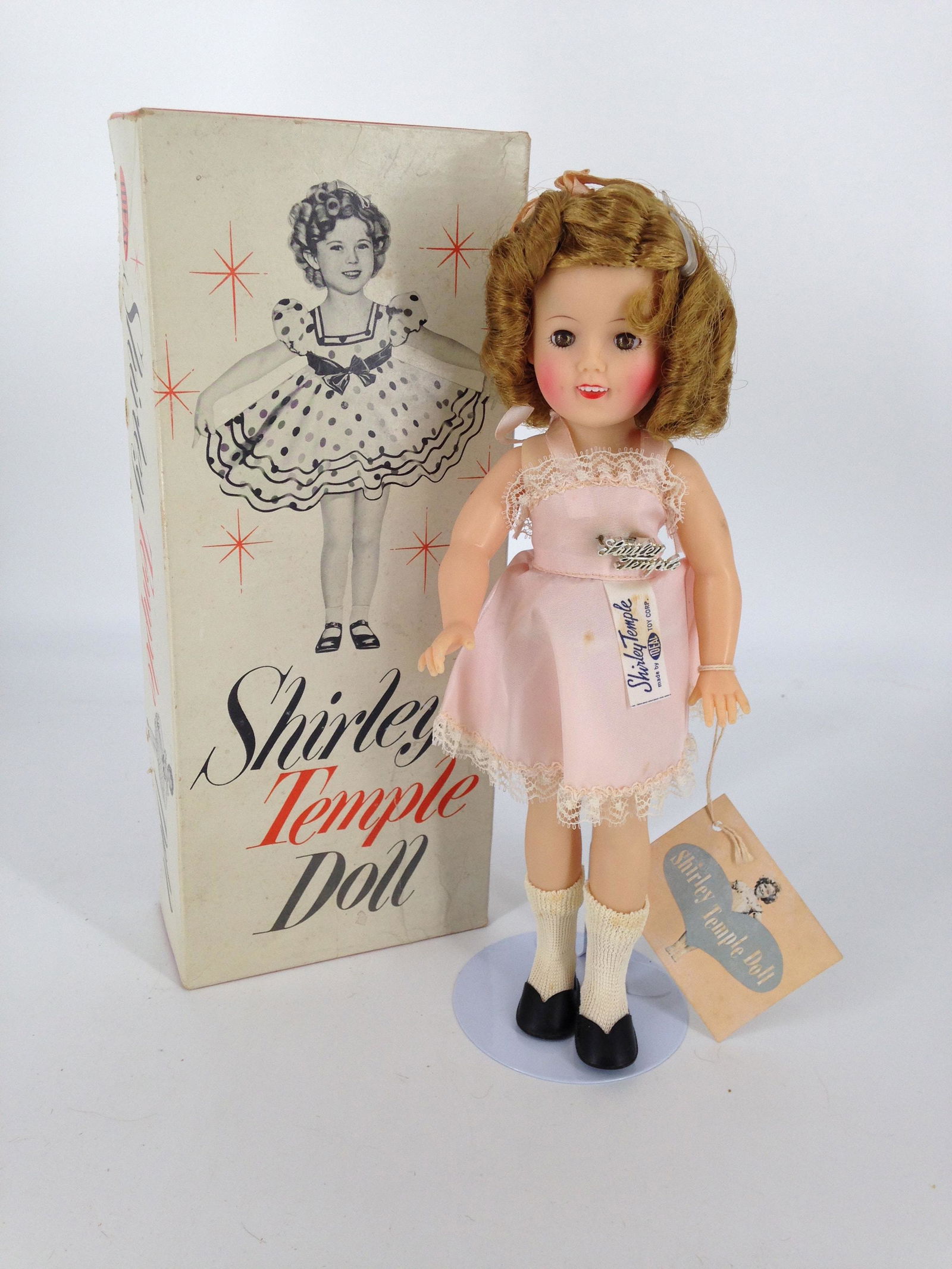 12" 1950'S VINYL SHIRLEY TEMPLE BY IDEAL IN ORIGINAL (1 of 5)