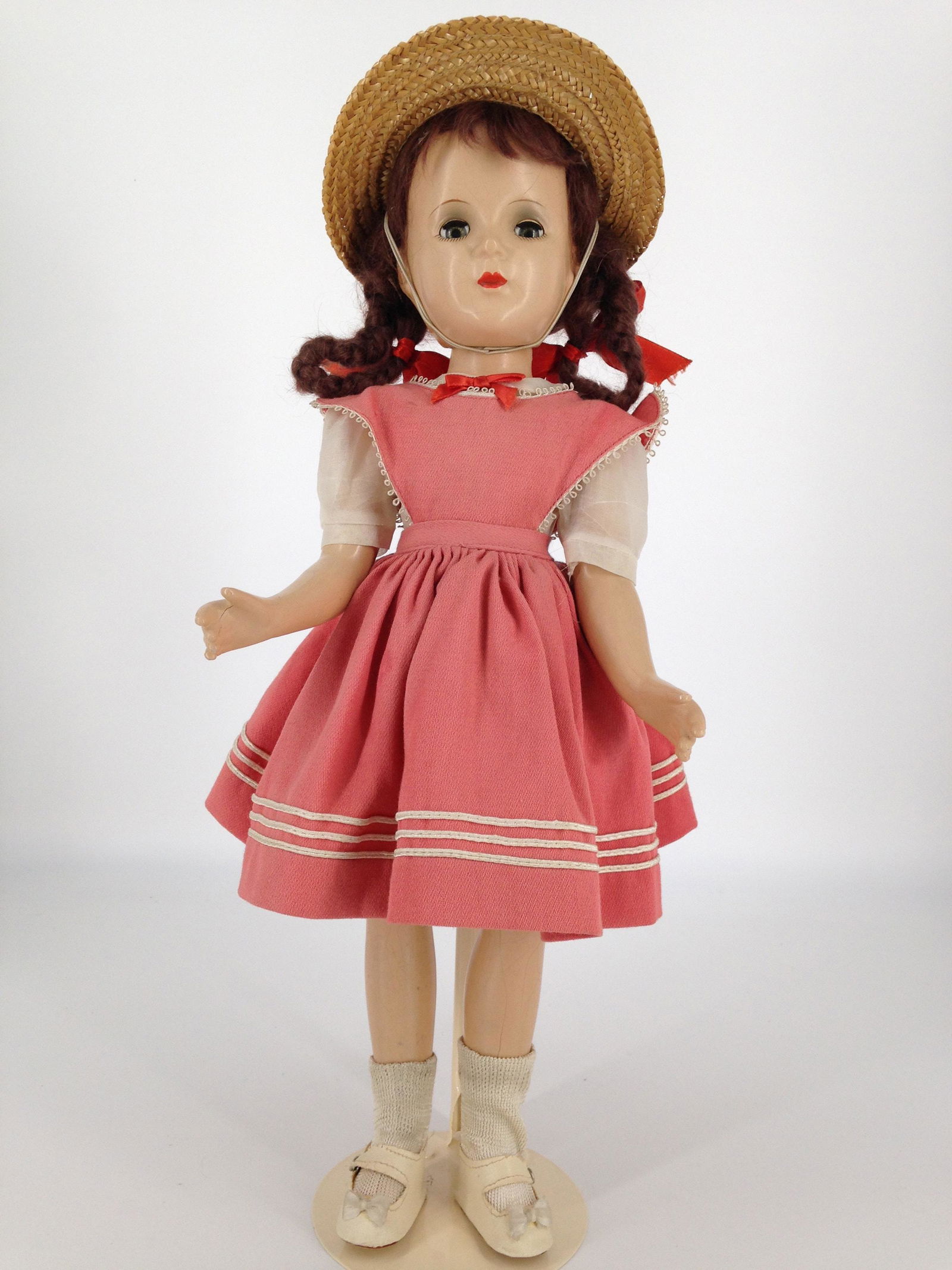 17 1/2" MADAME ALEXANDER COMPOSITION MARGARET O'BRIEN. (1 of 1)