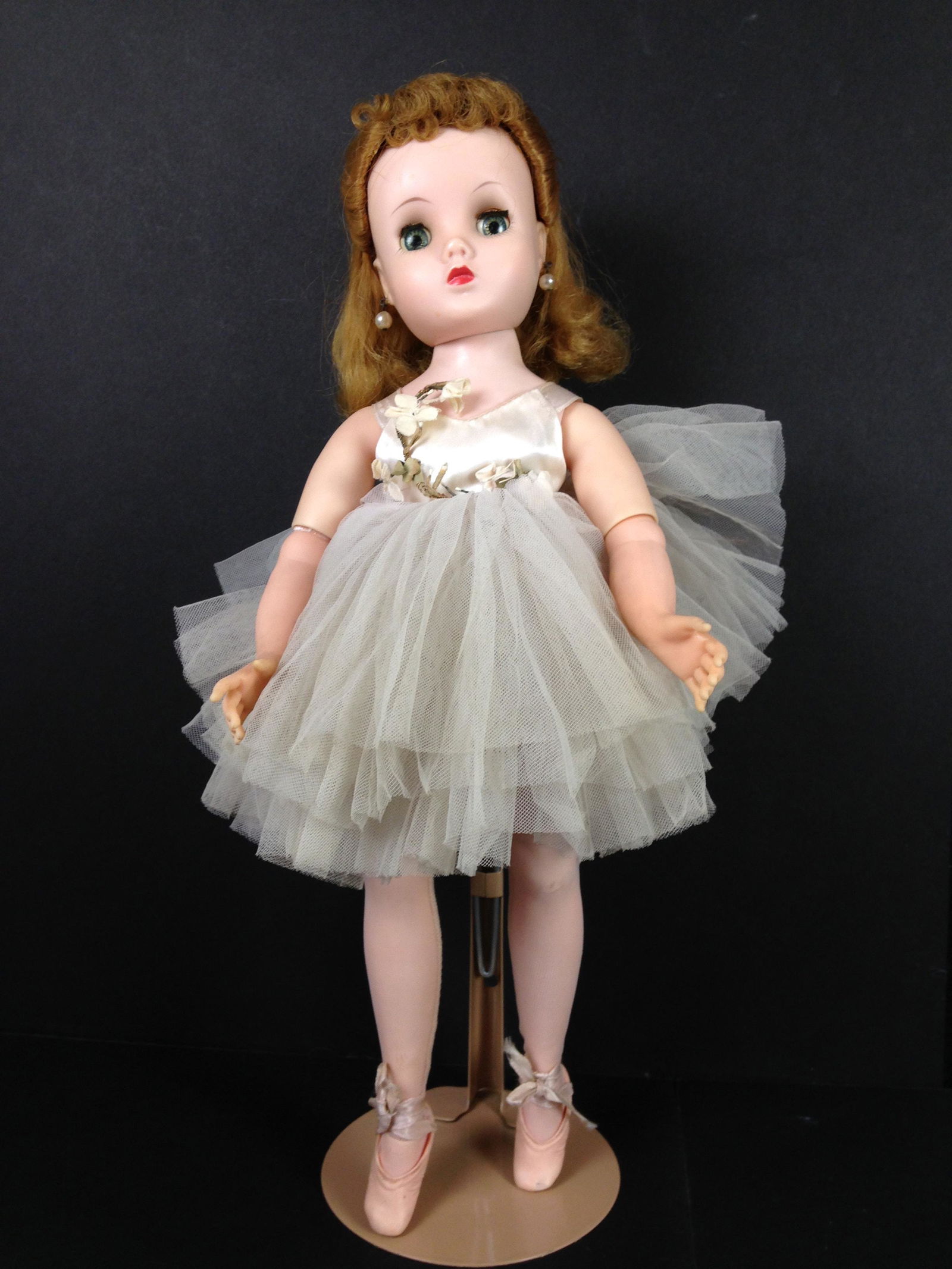 16" VINTAGE MADAME ALEXANDER HARD PLASTIC "ELISE" IN (1 of 6)