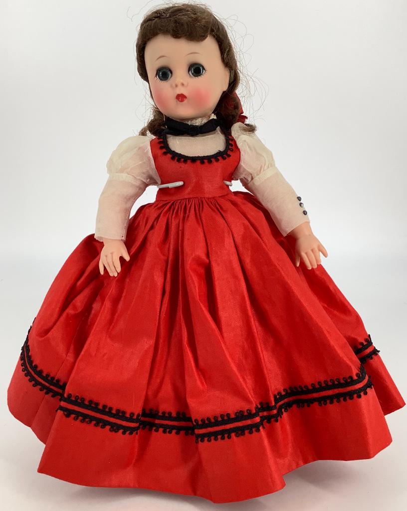 12" VINTAGE MADAME ALEXANDER HARD PLASTIC LISSY AS "JO" (1 of 3)