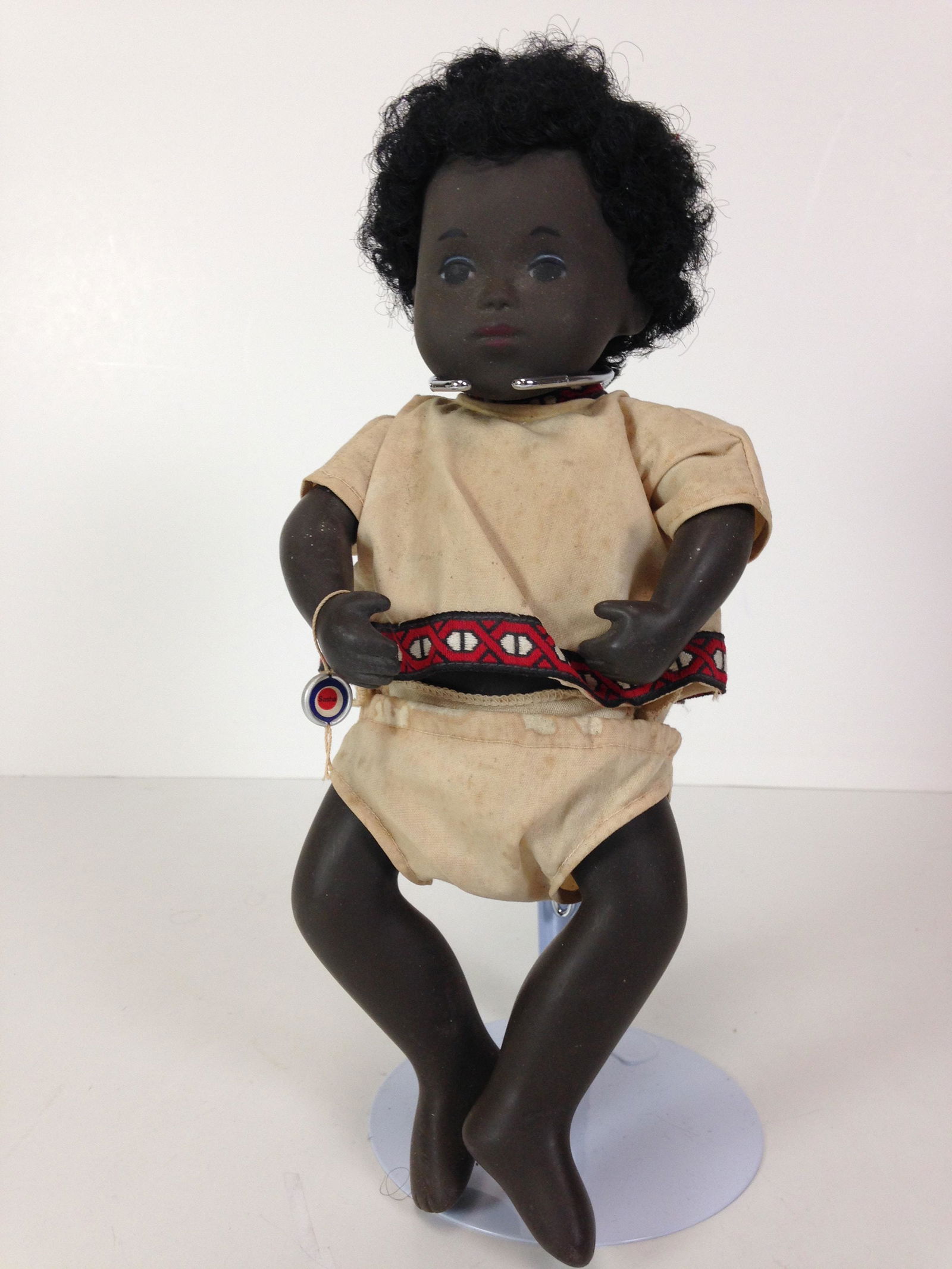 12" MADE IN ENGLAND SASHA BLACK BABY GIRL #509 WITH (1 of 3)