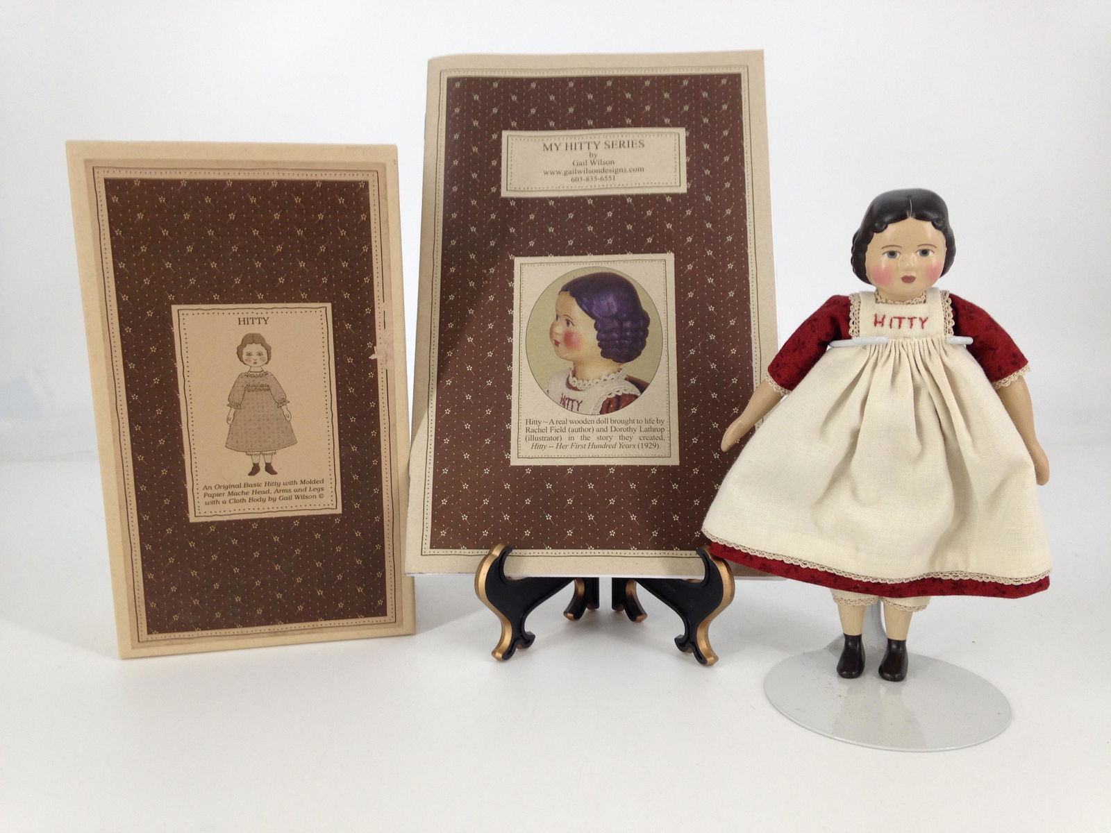 6 1/2" HITTY BY GAIL WILSON. PAPIER-MÃ‚CHÃ‰ SHOULDER (1 of 1)