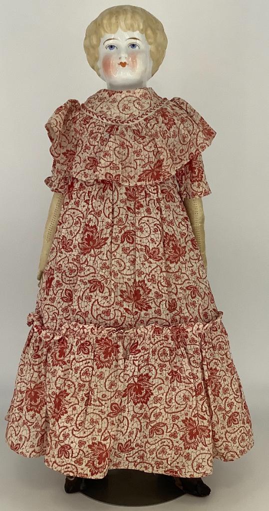 20" German cafÃ© au lait Highland Mary china head doll. (1 of 1)