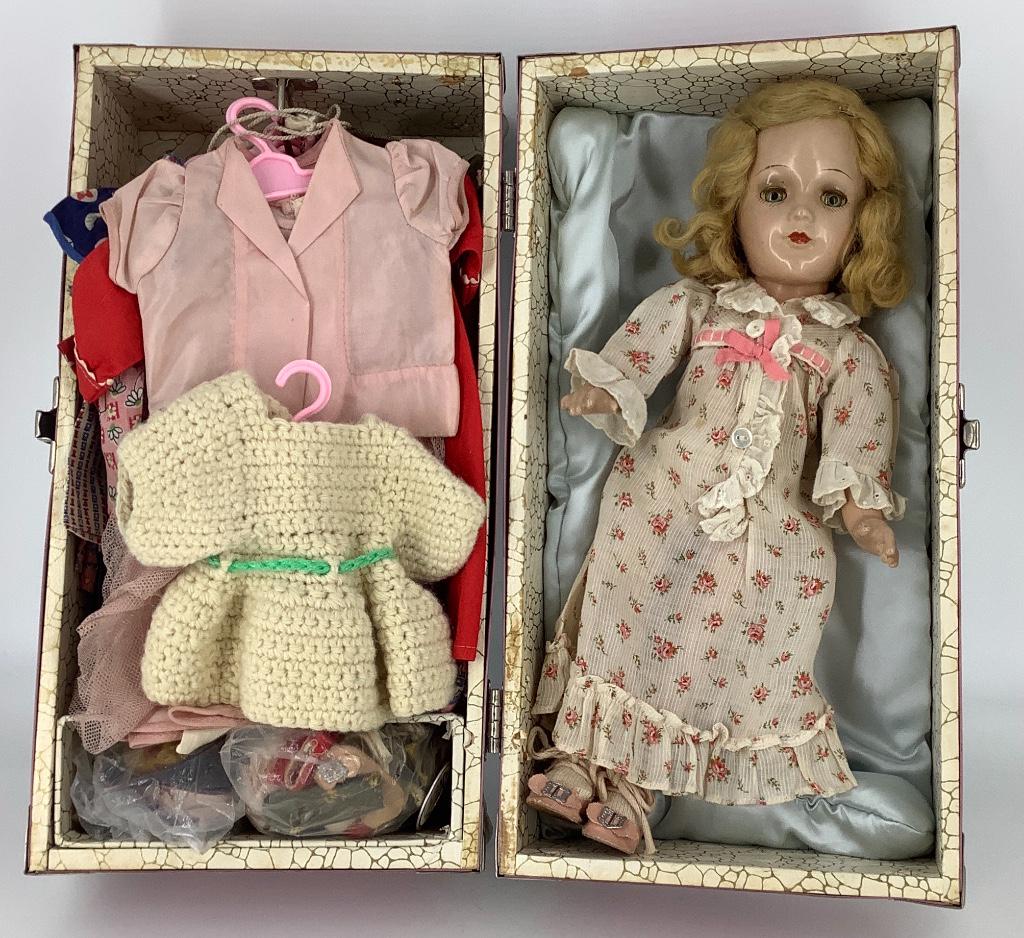 14" vintage all composition R&B debuteen doll with (1 of 1)