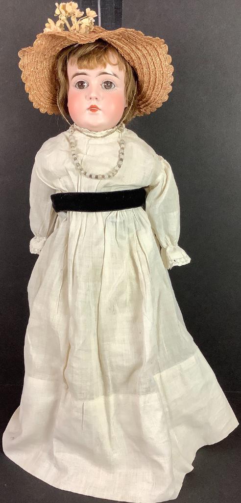 18" Kestner bisque shoulder head child. Plaster pate, (1 of 1)