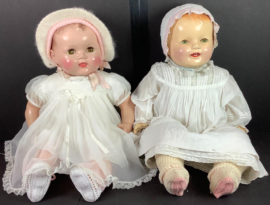 (2) unmarked babies. Includes 23" with hard plastic (1 of 1)