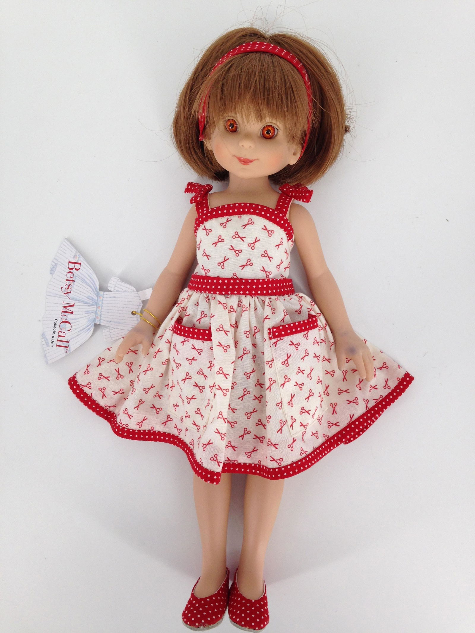 13" ROBERT TONNER "BETSY MCCALL" IN ORIGINAL SUNDRESS (1 of 5)