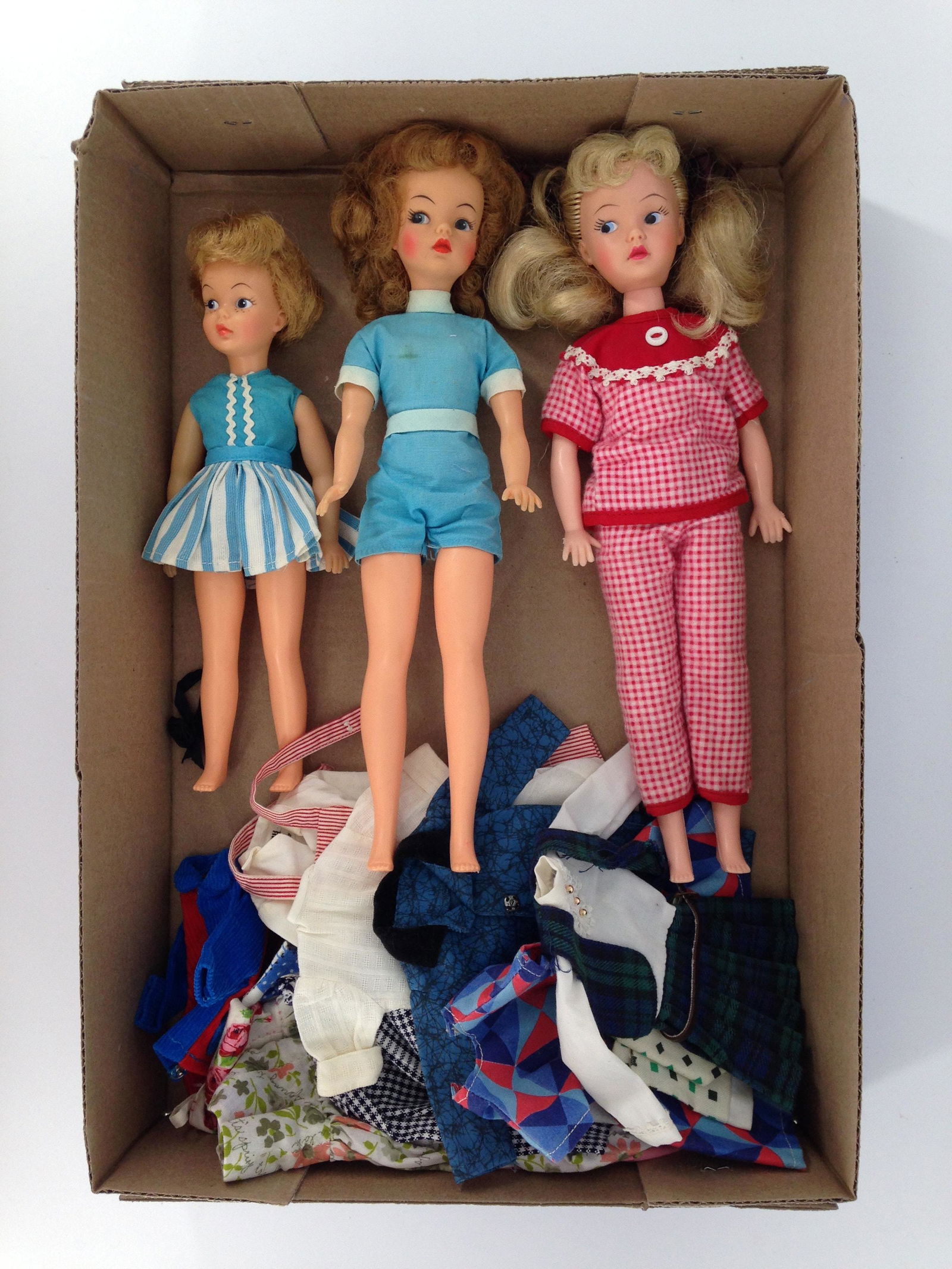 (3) VINTAGE VINYL DOLLS INCLUDING 12" IDEAL TAMMY, 9" (1 of 1)
