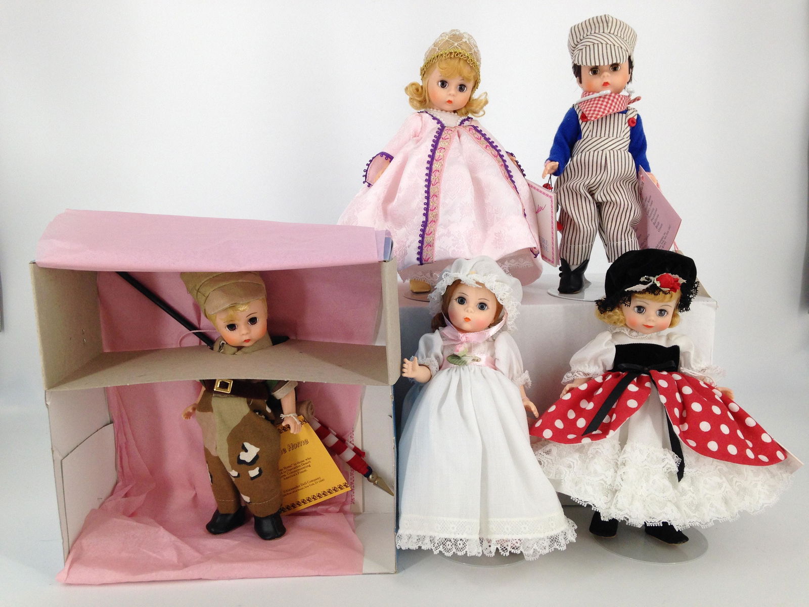 (5) BOXED MADAME ALEXANDER DOLLS INCLUDING "LADYBIRD", (1 of 2)