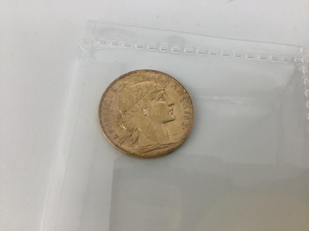 1905A French Gold Coin (1 of 2)