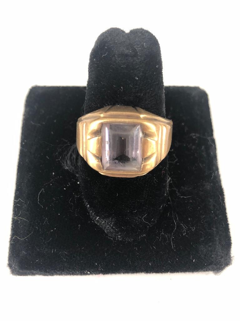 Vintage 10kt Yellow Gold & Gemstone Ring (1 of 3)