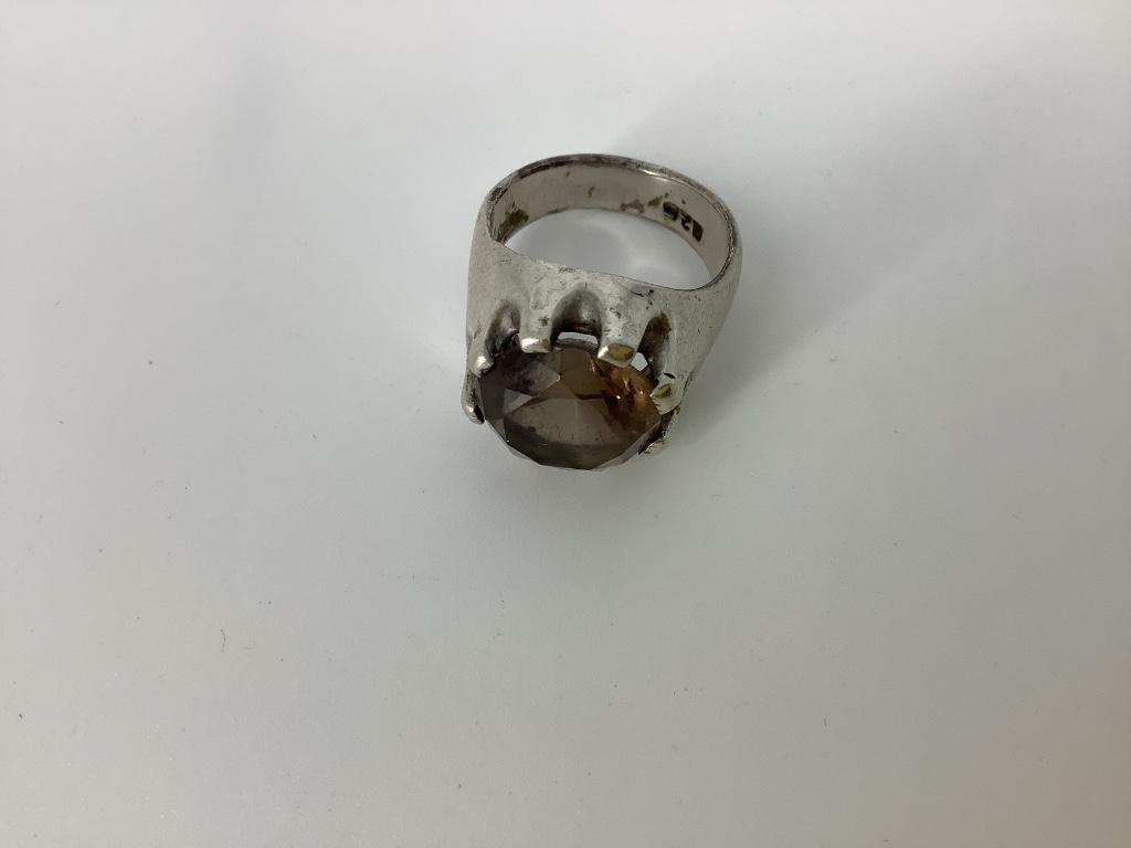 Sterling and Stone Ring (1 of 2)