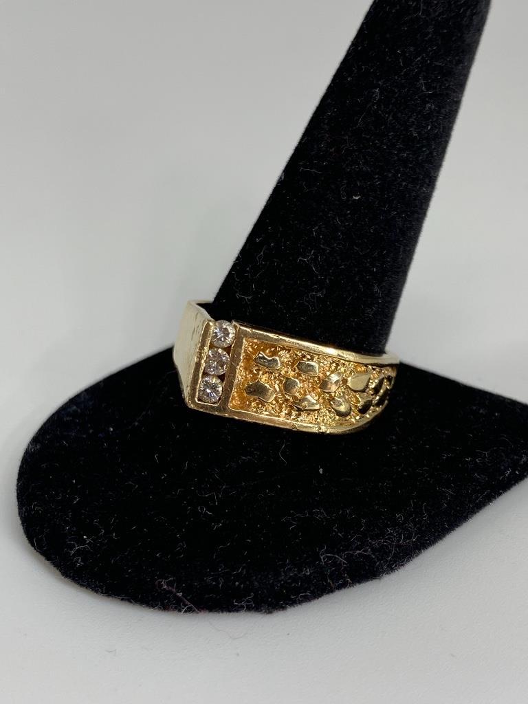 Mid-Century Modern Menâ€™s Fashion Ring (1 of 7)