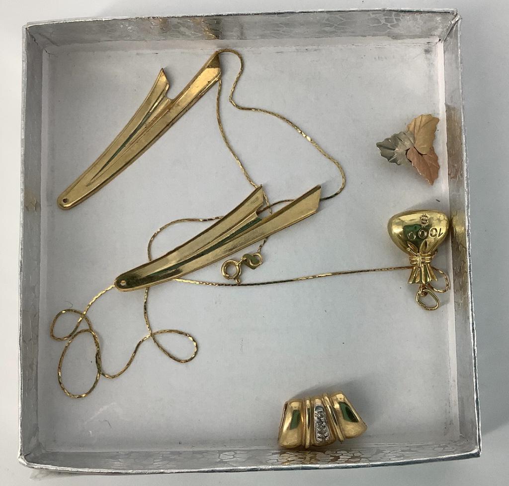 Miscellaneous 14kt Yellow Gold Accessories (1 of 2)