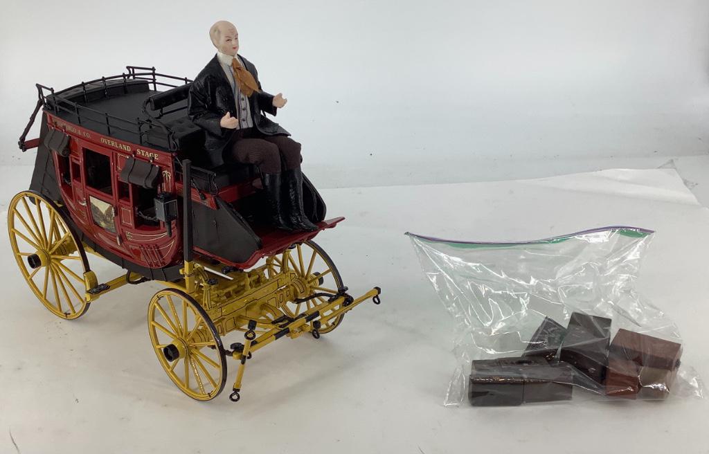 Box lot Franklin mint stage coach (1 of 3)