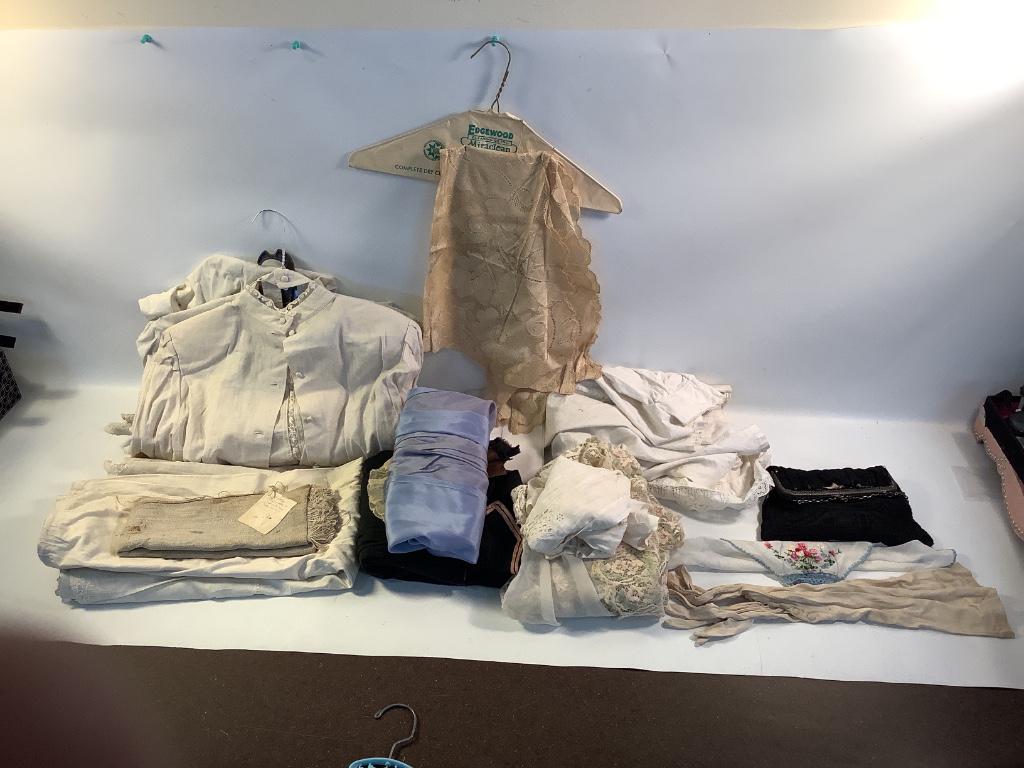 Box lot of miscellaneous vintage womenâ€™s clothing (1 of 1)