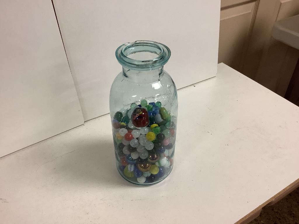 Jar of marbles: Jar of marbles