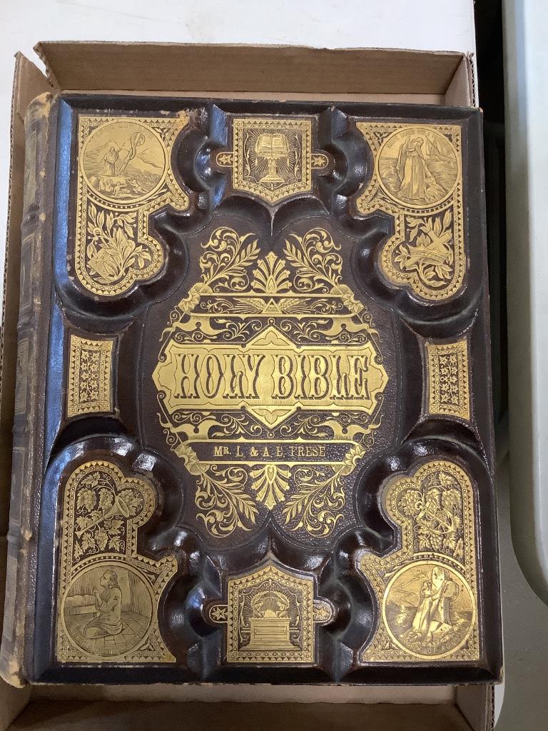 The complete domestic Bible.Containing the new and old (1 of 2)