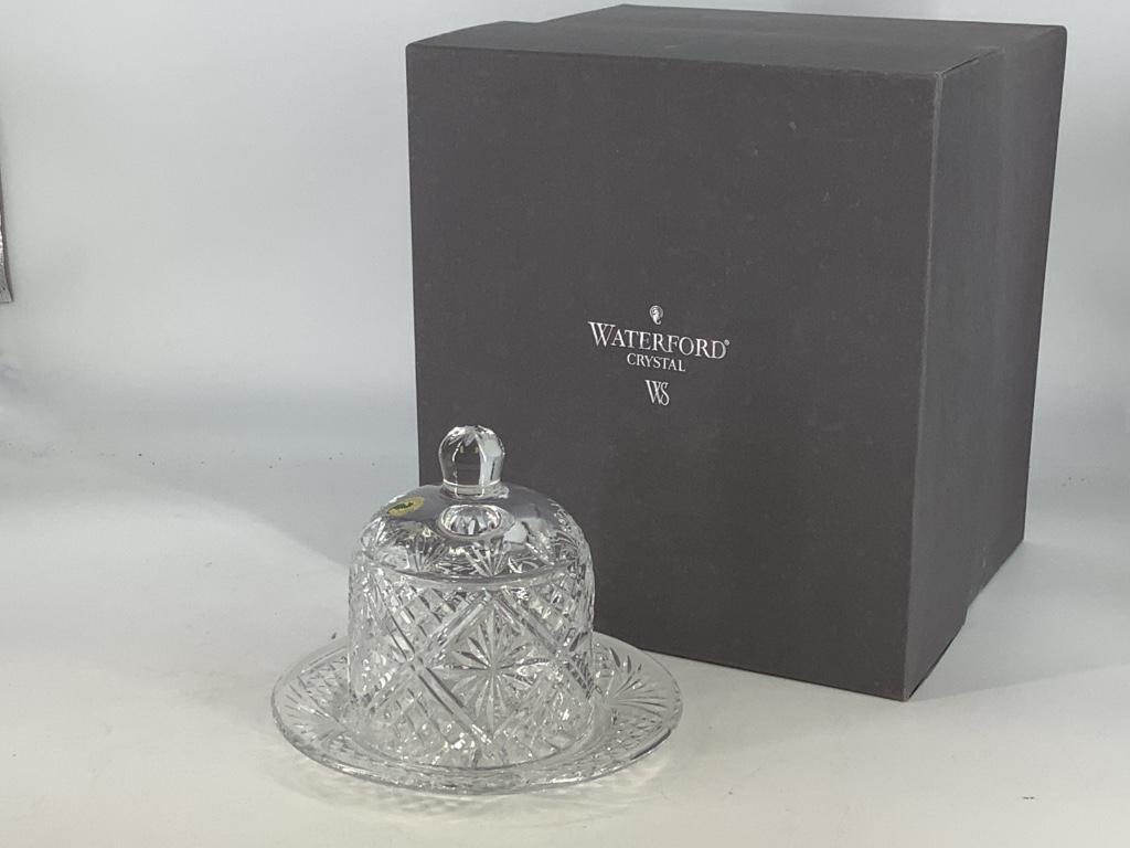 Waterford Crystal W.S. Samuel Miller Dessert Dome from: Waterford Crystal W.S. Samuel Miller Dessert Dome from the Waterford Society.