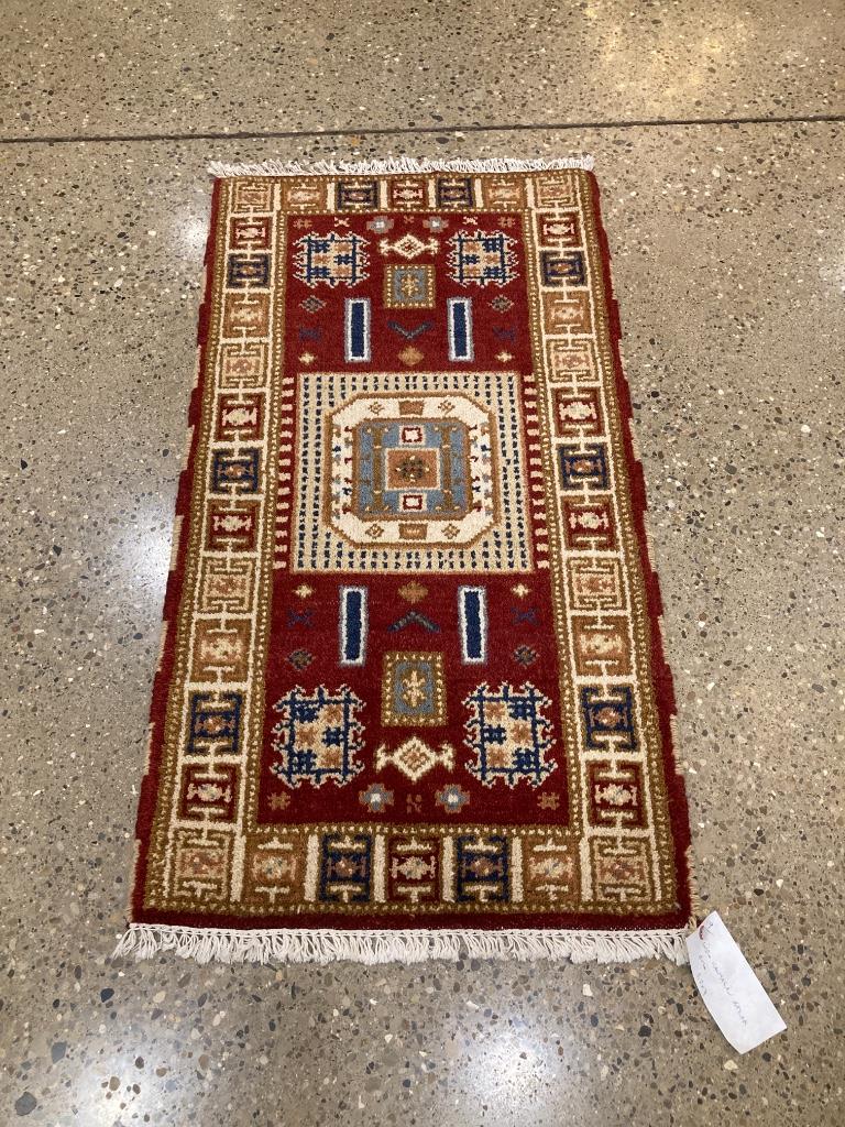 Oriental rug, Indo Caucasian Kazak, 2'3" X 4' (1 of 2)