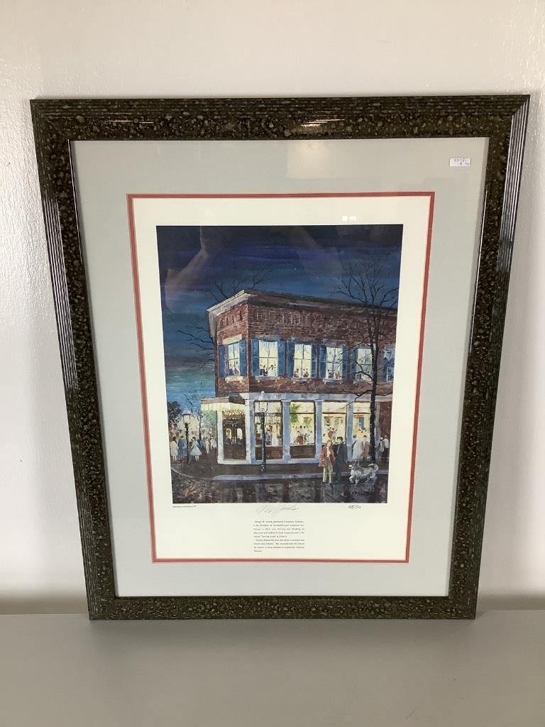 Limited edition framed print “Starving Artist Series (1 of 3)