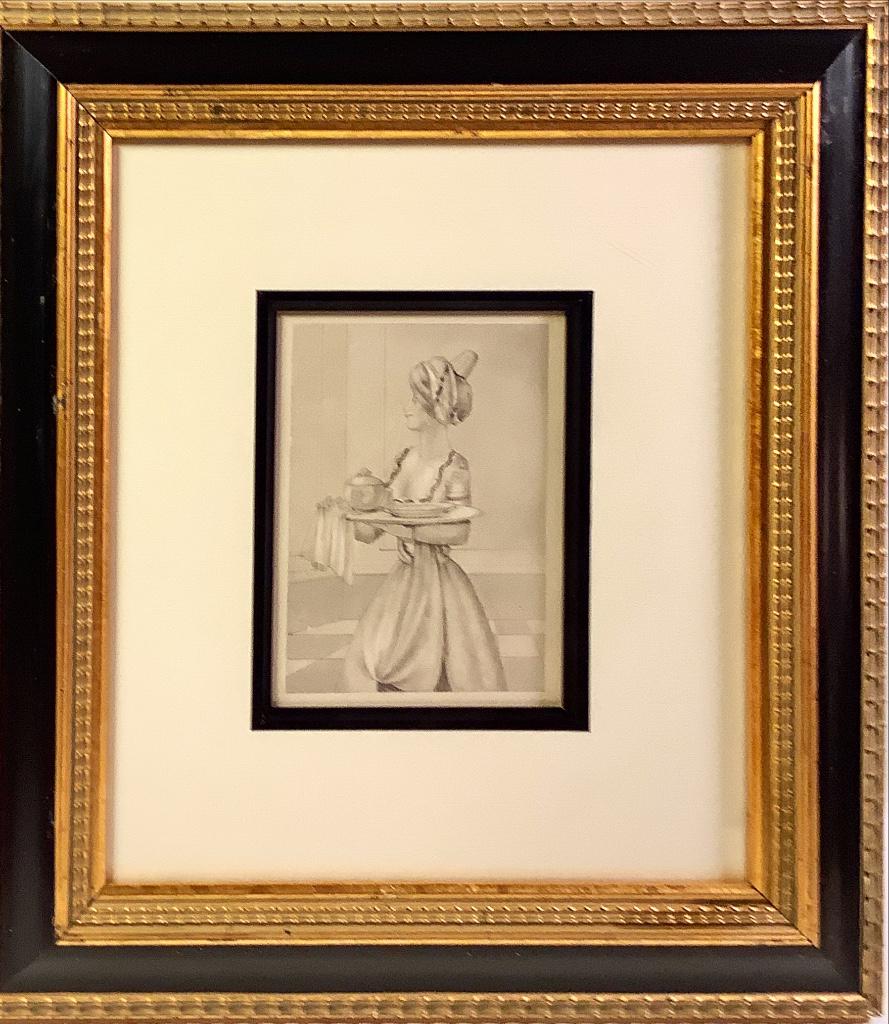 Umberto Brunelleschi, Italian 1879-1949, Le Serveur, (1 of 3)