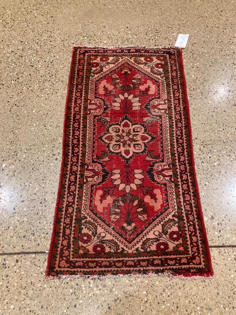 Oriental rug, antique Persian Lilihan, 2'3" X 4'4" (1 of 1)
