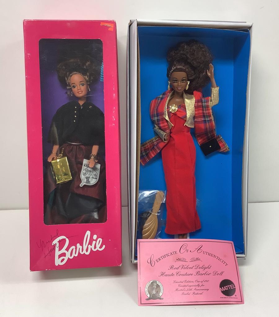 (2) souvenir Barbies including Kansas City Barbie Club (1 of 1)