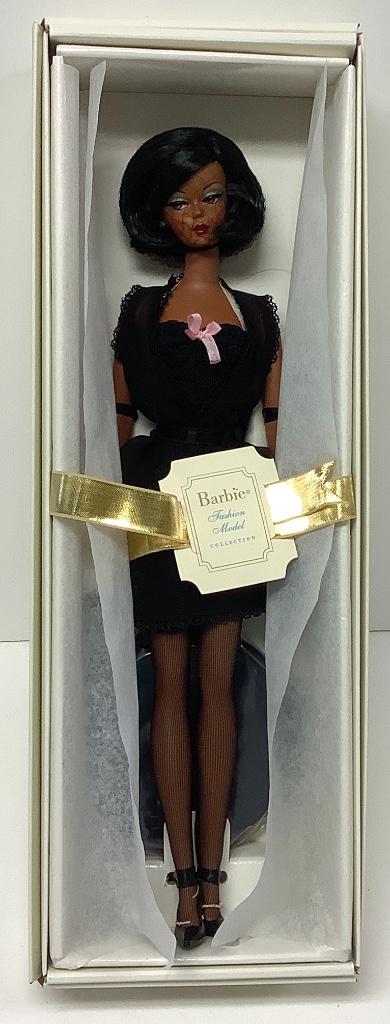 NRFB Silkstone African American Barbie "Lingerie" with: NRFB Silkstone African American Barbie "Lingerie" with COA.