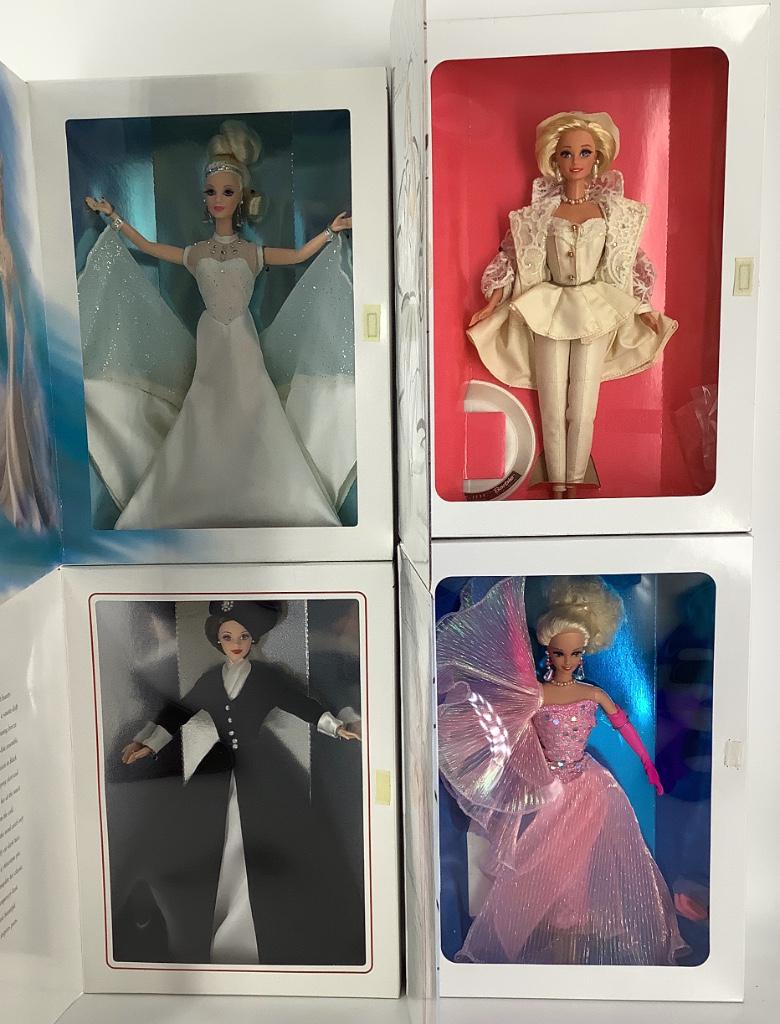 (4) NRFB Classique Barbies including "Uptown Chic", (1 of 1)