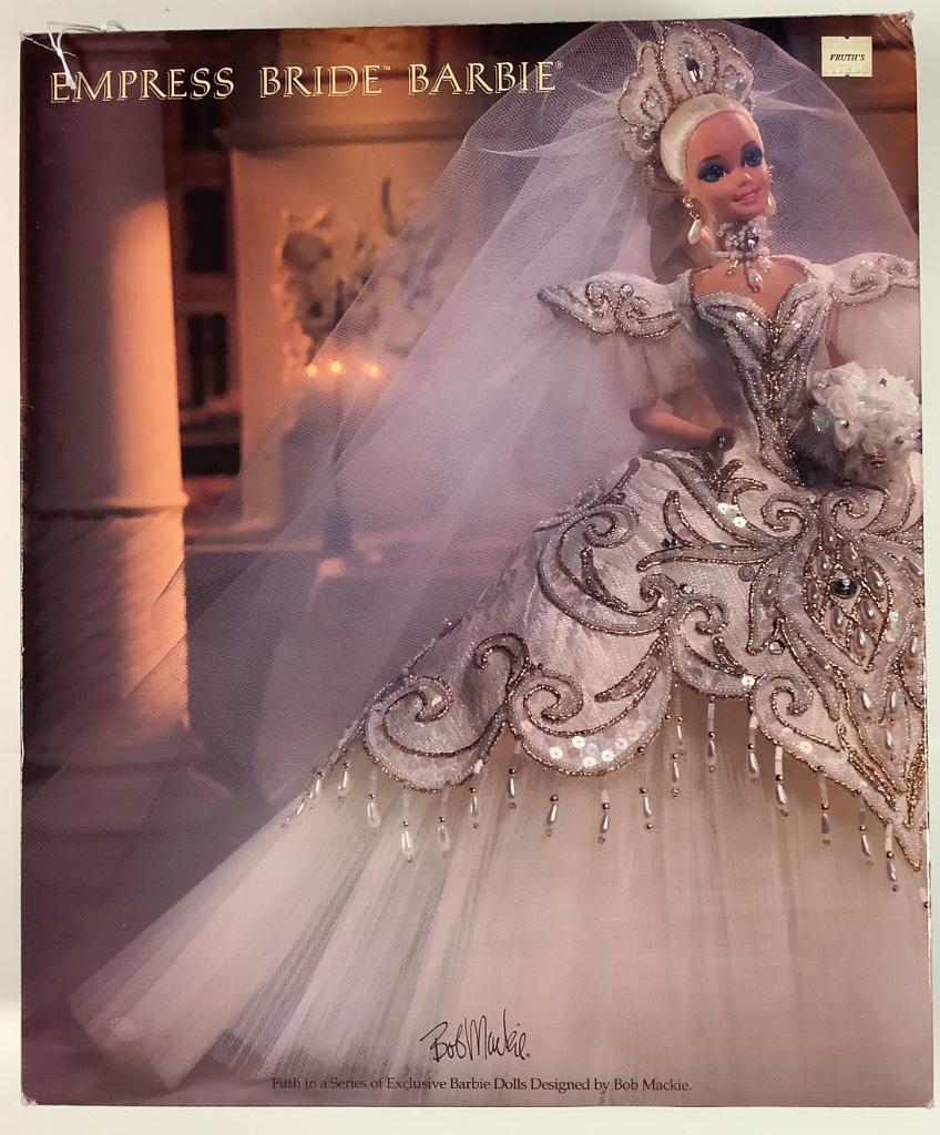 NRFB "Empress Bride Barbie" by Bob Mackie. (1 of 1)