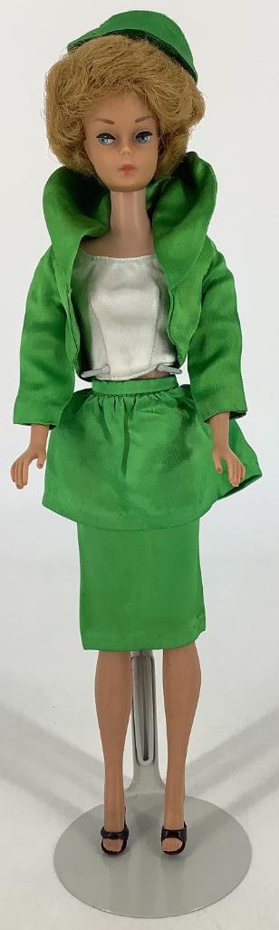 Blonde Bubblecut Barbie. Marked Barbie/Midge, wears (1 of 1)