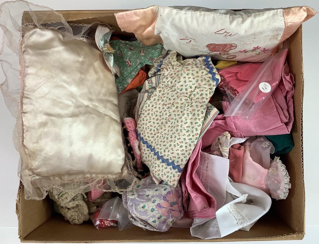 Lot of miscellaneous doll clothes including vintage and (1 of 1)