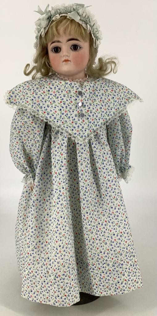 17" Bisque Turned Shoulder Head doll. Marked "Made in (1 of 2)