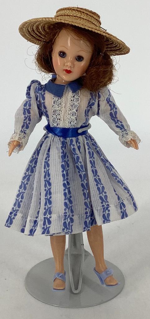 8" Sandra Sue hard plastic doll. Synthetic wig, sleep (1 of 1)