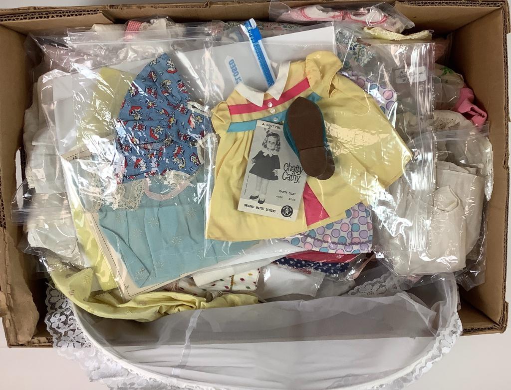 Lot of miscellaneous doll clothes including Chatty (1 of 1)