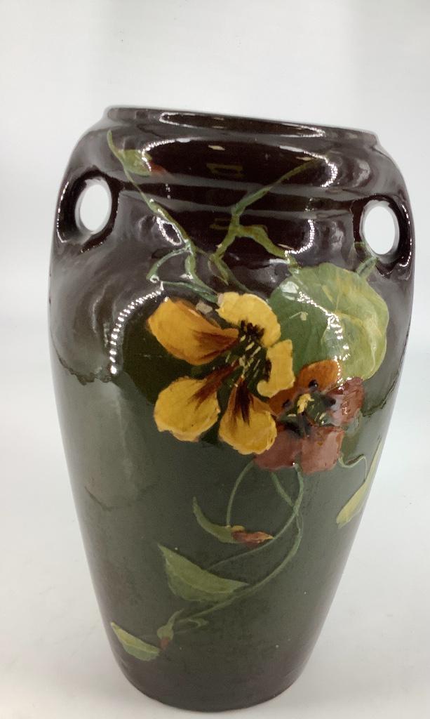 McCoy Lay Nel 12-1/2” vase.: McCoy Lay Nel 12-1/2” vase.